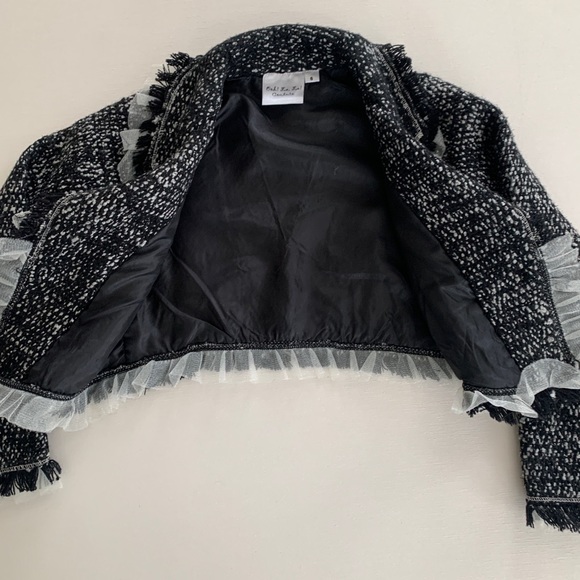 Girls tweed jacket [size 6] - Picture 5 of 7